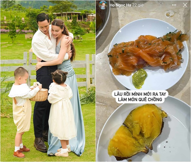 Hồ Ngọc Hà "lâu lắm mới ra tay làm món quê chồng", món ăn có cái tên rất sang chảnh - 1