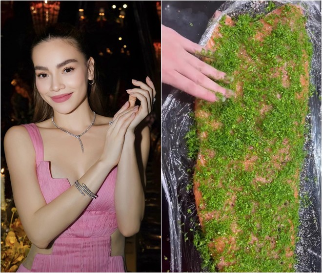 Hồ Ngọc Hà "lâu lắm mới ra tay làm món quê chồng", món ăn có cái tên rất sang chảnh - 2