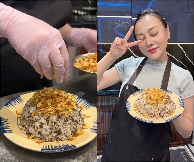Phương Oanh nấu xôi chim đặc sản Hà Nam quê mình, Shark Bình bê cả lên giường ăn - 11