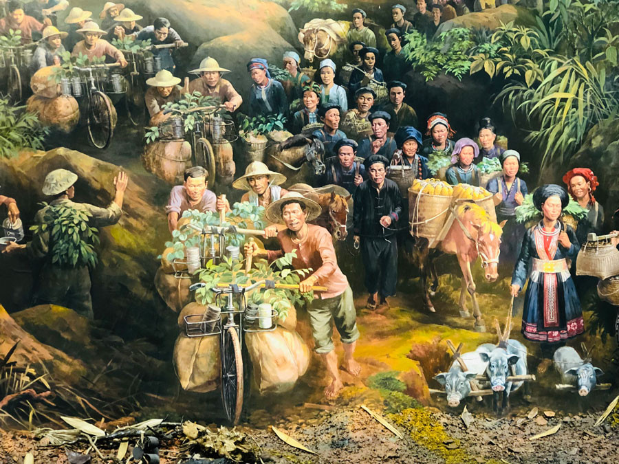 Tổ chức Triển lãm mỹ thuật kỷ niệm 70 năm ngày Chiến thắng Điên Biên Phủ - 1