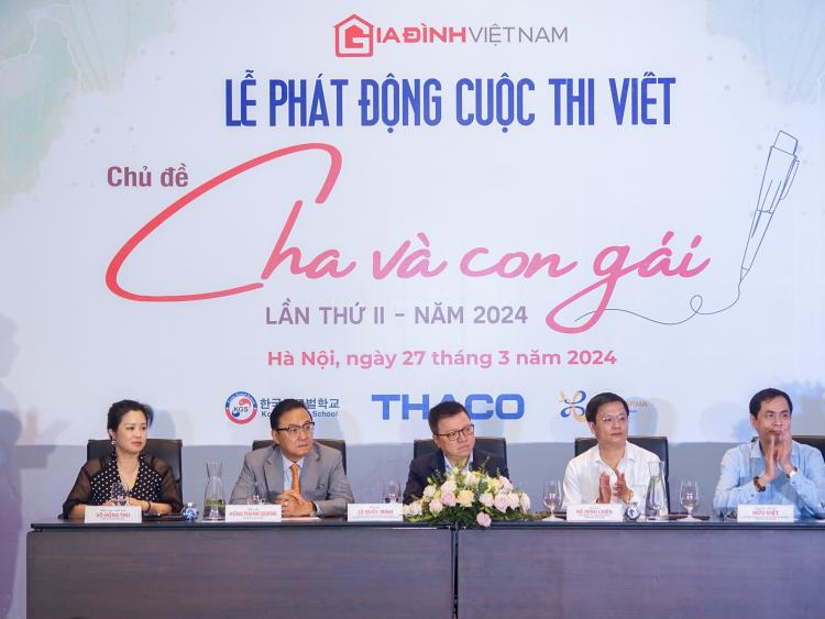 Gắn kết tình thân qua cuộc thi viết Cha và con gái