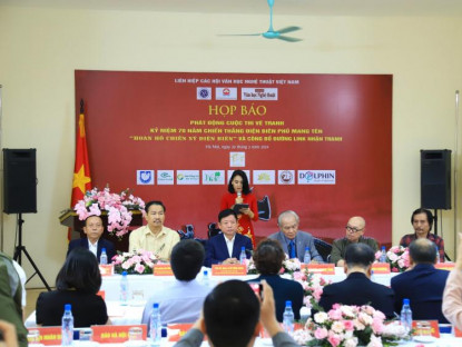 Tin liên hiệp VHNT - Hun đúc tình yêu quê hương, đất nước qua cuộc thi vẽ tranh “Hoan hô chiến sĩ Điện Biên”