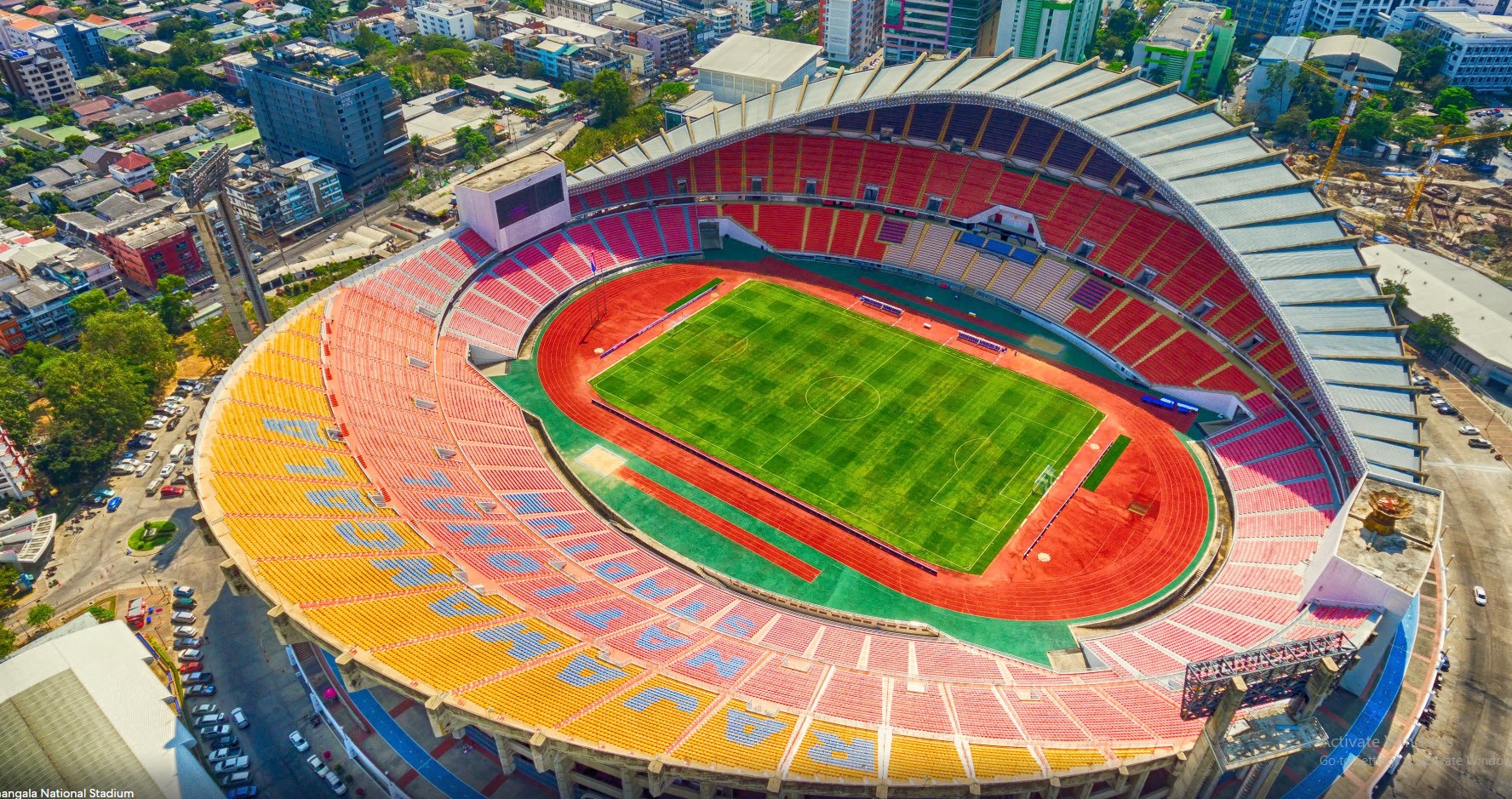 Cận cảnh sân vận động Rajamangala - nơi diễn ra chung kết lượt về AFF CUP 2024 - 1