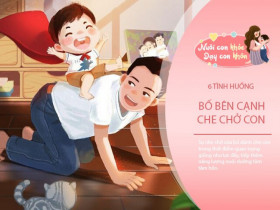 Những thời điểm này nếu có bố bên cạnh, con sẽ có sự tự tin suốt đời