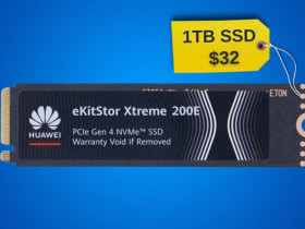 Ổ SSD NVMe 1 TB siêu rẻ từ Huawei khiến các đối thủ phải “ngả mũ”