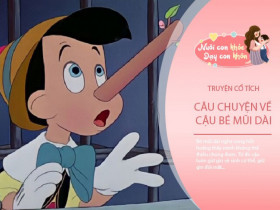 Truyện cổ tích: Cậu bé mũi dài