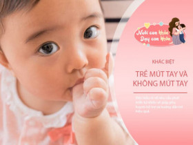 4 khác biệt giữa trẻ mút tay và không mút tay, không chỉ là thói quen mà còn liên quan đến trí thông minh