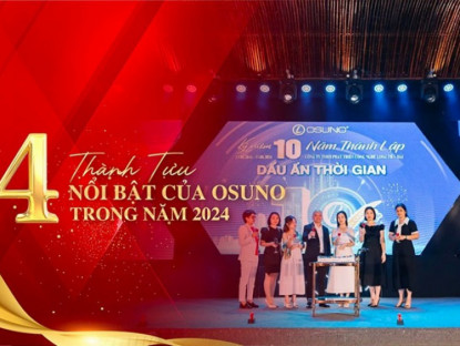 Thông tin doanh nghiệp - OSUNO và 4 sự kiện mang tính bước ngoặt trong năm 2024