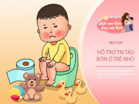 Mẹo trị táo bón cho trẻ ngày Tết “một phát ăn ngay”