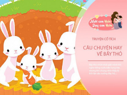 Gia đình - Truyện cổ tích: Bầy thỏ