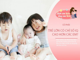 Khám phá bí ẩn: Con cả và con thứ ai thông minh hơn?