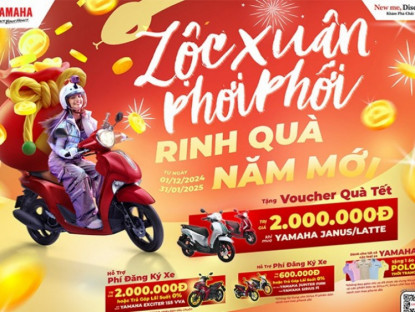 Thông tin doanh nghiệp - Yamaha Janus 125 hoàn toàn mới trang bị loạt nâng cấp, khuyến mãi 2 triệu đồng