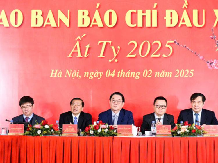 Hội nghị giao ban báo chí đầu Xuân Ất Tỵ 2025