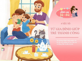 4 yếu tố từ gia đình là hành trang quyết định trẻ lớn lên thành công hay thất bại