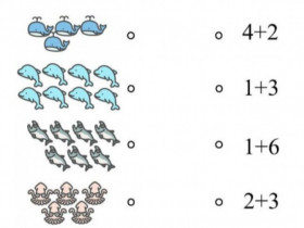 75 bài toán tư duy nối phép tính bằng hình ảnh dễ nhớ cho bé mầm non