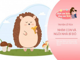 Truyện cổ tích: Nhím con và ngôi nhà bí đỏ