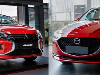 Video - Sedan dưới 500 triệu đồng chọn Mitsubishi Attrage Premium hay Mazda2 1.5 Luxury?
