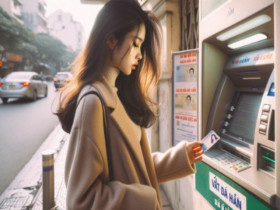 Cách rút tiền tại cây ATM bằng căn cước công dân gắn chip