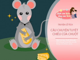 Truyện cổ tích: Tuyệt chiêu của chuột