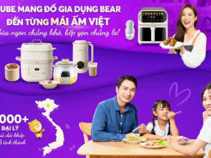 Thông tin doanh nghiệp - SUBE mang đồ gia dụng Bear đến từng mái ấm Việt - Bữa ngon chẳng khó, bếp gọn chẳng lo!