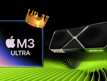 Công nghệ - Apple M3 Ultra &quot;nghiền nát&quot; card đồ họa RTX 5070 Ti của Nvidia