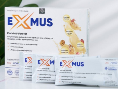 Thông tin doanh nghiệp - Protein từ thực vật ExMus – Giải pháp dinh dưỡng hiệu quả cho người cần tăng cơ bắp 