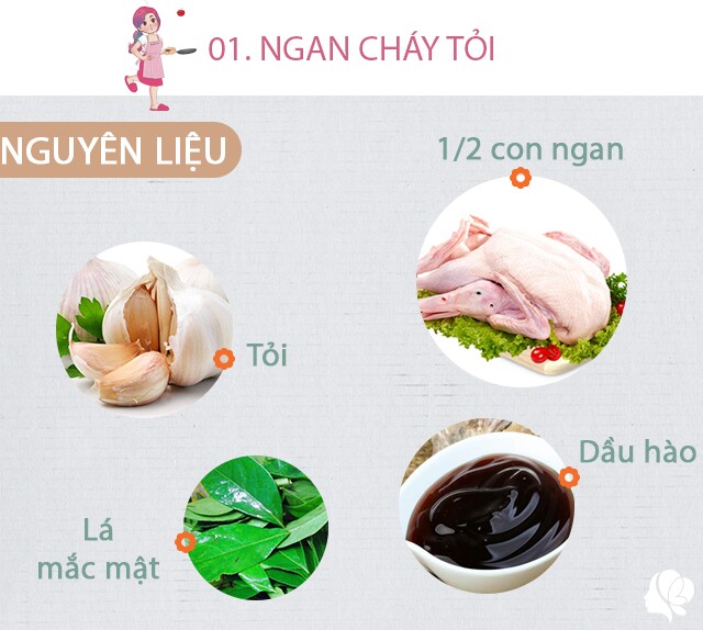 Hôm nay nấu gì: Bữa tối là &#34;đại tiệc&#34; ngan, món nào cũng hấp dẫn tới miếng cuối cùng - 2