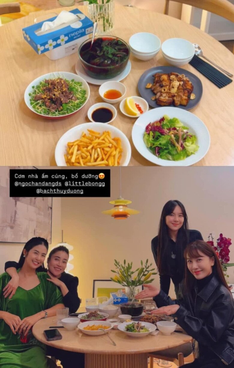 MC Mai Ngọc mang bầu được mẹ ruột bồi bổ tận giường, giúp việc nấu nhiều bữa ăn ngon - 11