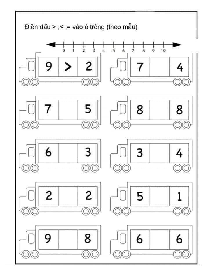 15 bài Toán tư duy đơn giản cho bé mầm non, rèn trí thông minh nhanh nhạy - 5