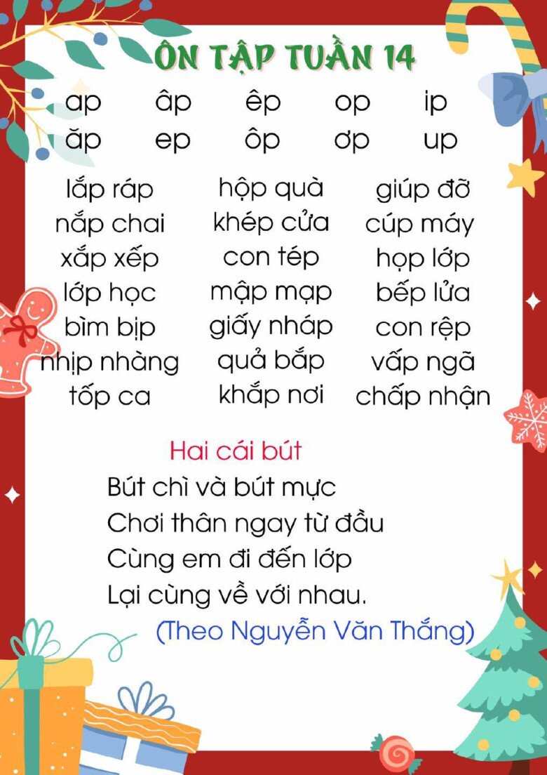 15 bài luyện đọc âm, vần, câu, đoạn đơn giản cho bé, vừa học vừa chơi cùng bố mẹ - 14