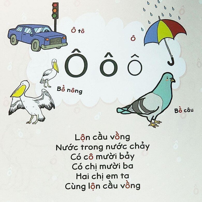 20 bài thơ dạy bé nhớ chữ cái &#34;siêu nhanh&#34; để học chữ tiền tiểu học - 17