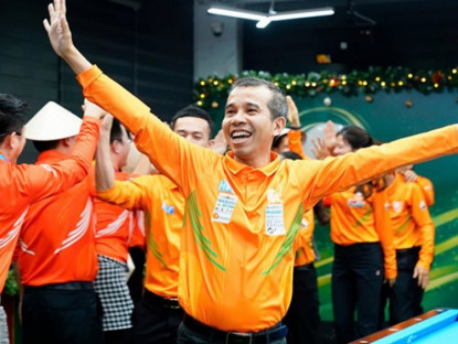 Thể thao - Giải bi-a có thể thức lạ nhất Việt Nam, Quyết Chiến &amp; đồng đội vô địch kịch tính