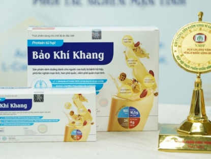 Thông tin doanh nghiệp - Protein từ thực vật Bảo Khí Khang - Dinh dưỡng cho người bệnh hô hấp lâu năm có thật sự hiệu quả?