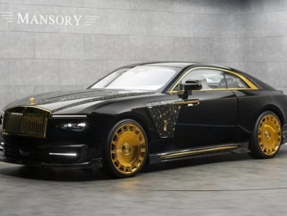 Giao thông - Ngắm xe điện siêu sang Rolls-Royce Spectre độ Mansory
