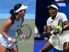 Nóng nhất thể thao chiều 5/1: Sao quần vợt Đông Nam Á đánh bại huyền thoại Venus Williams