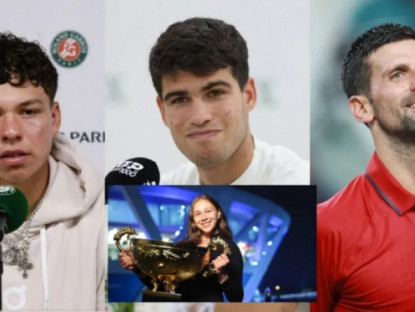 Thể thao - Alcaraz vững ngôi đầu, người đẹp Mỹ tạo địa chấn trước Australian Open (Bảng xếp hạng tennis 5/1)