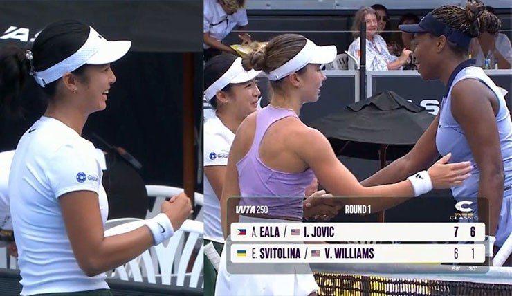 Nóng nhất thể thao chiều 5/1: Sao quần vợt Đông Nam Á đánh bại huyền thoại Venus Williams - 1