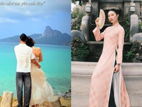 Chân dài bóng chuyền Lâm Oanh hẹn hò kình ngư vô địch SEA Games Huy Hoàng