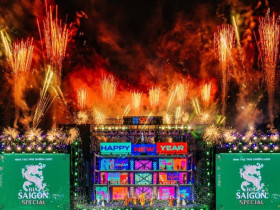 Bùng nổ dấu ấn từ bia Saigon Special tại HOZO CITY TẾT FEST
