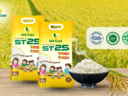 Thông tin doanh nghiệp - Gạo ST25 Mê Gạo - Gạo thuần 100%, dẻo thơm chuẩn vị