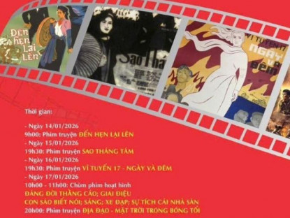 Sân khấu - Điện ảnh - Viện Phim Việt Nam tổ chức chiếu phim chào mừng Đại hội lần thứ XIV của Đảng
