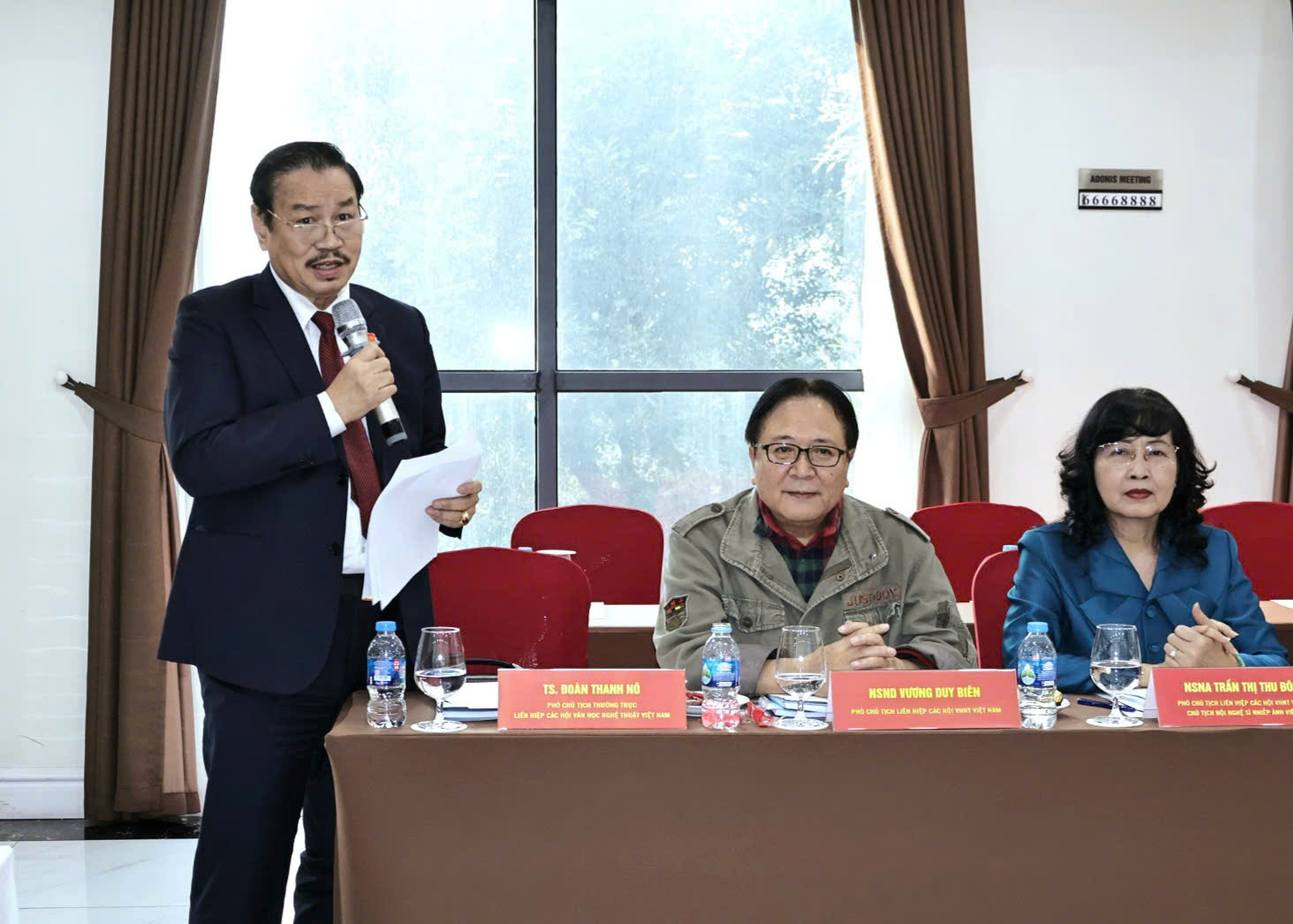 Hội nghị Đoàn Chủ tịch lần thứ 14: Định hướng hoạt động văn học nghệ thuật trong giai đoạn mới - 4