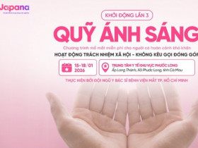 Japana minh bạch Quỹ Ánh Sáng phối hợp bệnh viện mắt TP. HCM mổ mắt miễn phí cho người có hoàn cảnh khó khăn