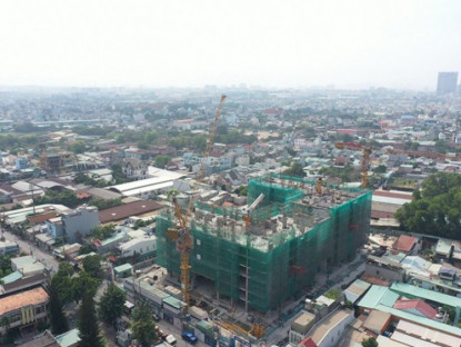 Thông tin doanh nghiệp - Happy One Sora thi công tầng 8, đồng loạt tăng tốc tiến độ hai tháp