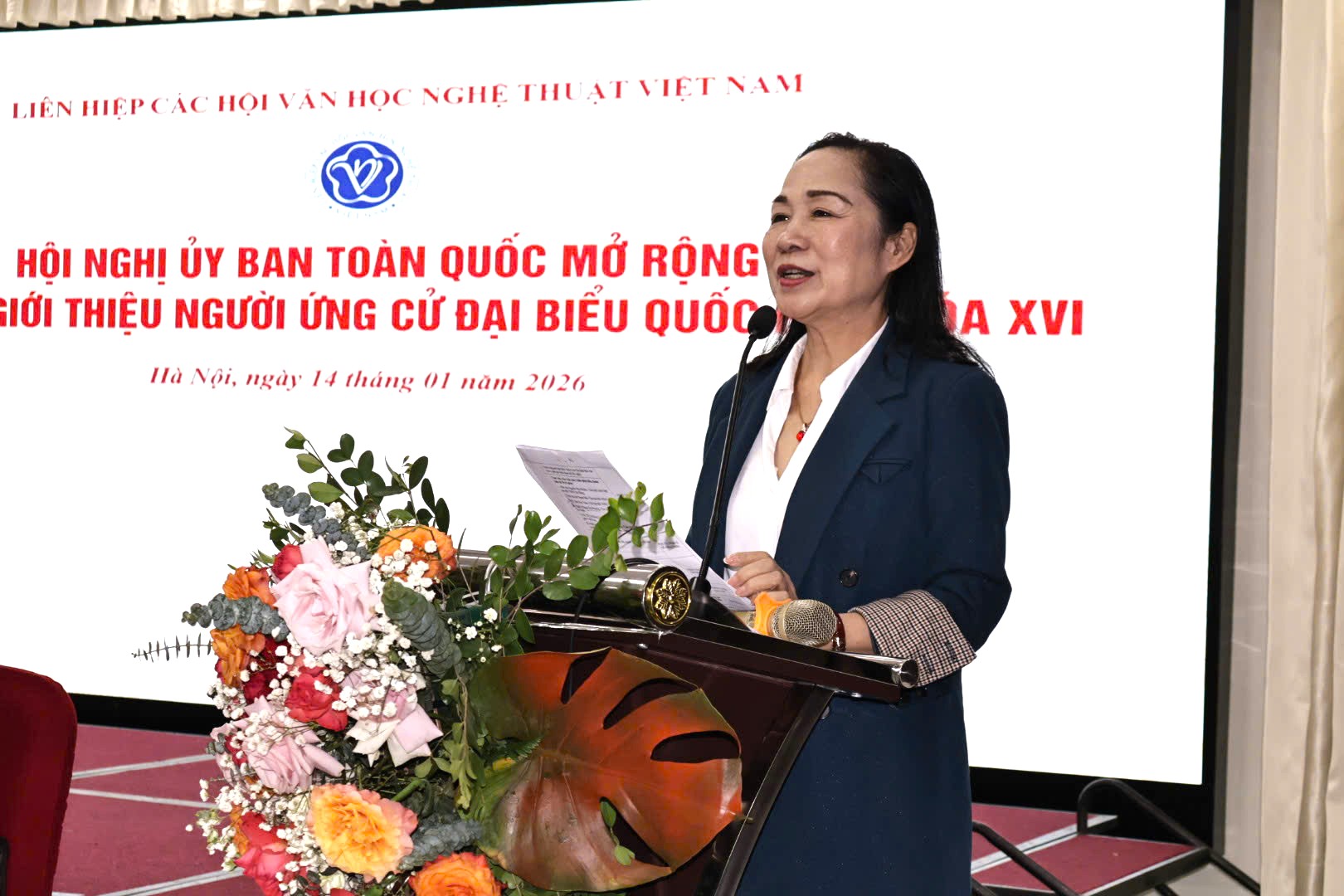 Giới thiệu NSND Trịnh Thúy Mùi ứng cử đại biểu Quốc hội khóa XVI - 2