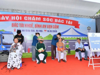 Thông tin doanh nghiệp - “Ắc quy GS mang ‘Ngày hội chăm sóc bác tài’ đến Bến xe Giáp Bát sau thành công tại TP.HCM