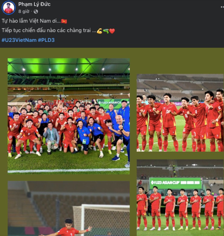 Lý Đức U23 Việt Nam tự hào vào bán kết, hot girl bắn súng Phí Thanh Thảo nói 2 tiếng thân thương - 1