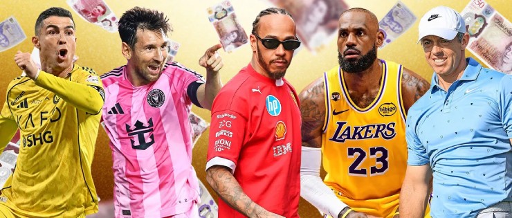 VĐV kiếm tiền vô đối nhất: Ronaldo đỉnh cao danh vọng, Messi dưới cả võ sĩ boxing - 1