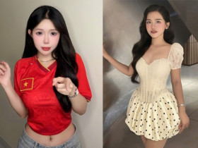 Người đẹp bi-a nhảy gợi cảm ăn mừng U23 Việt Nam vào bán kết, MC Túy Cát mê mẩn Đình Bắc