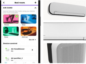 Điều hòa không khí đầu tiên tích hợp cả GPS và bộ kiểm soát điện năng